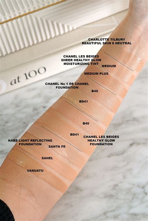 chanel water based foundation|chanel les beiges colour chart.